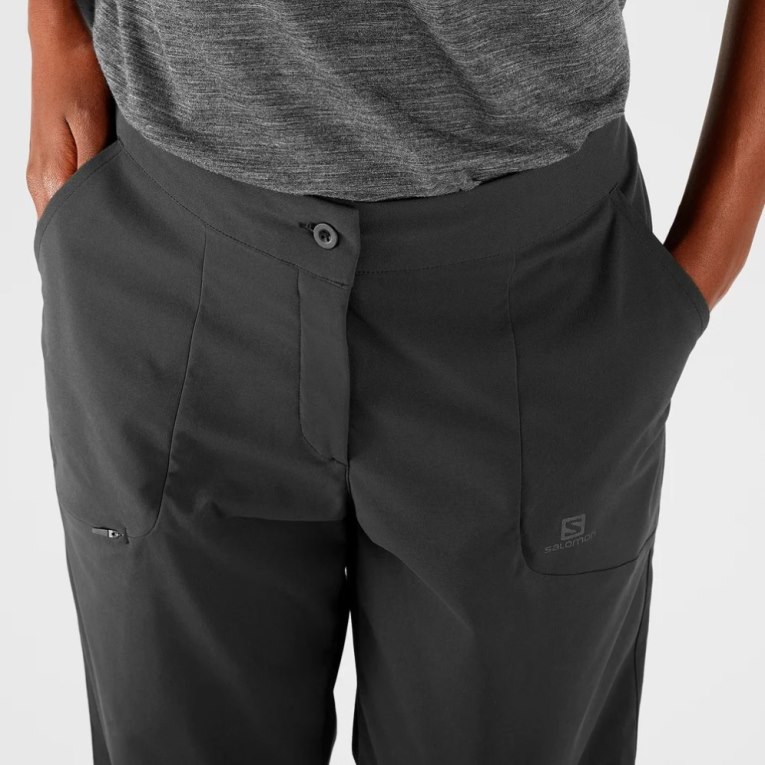 Pantalones Deportivos Salomon Wayfarer City Mujer Negros | MX QZJG431